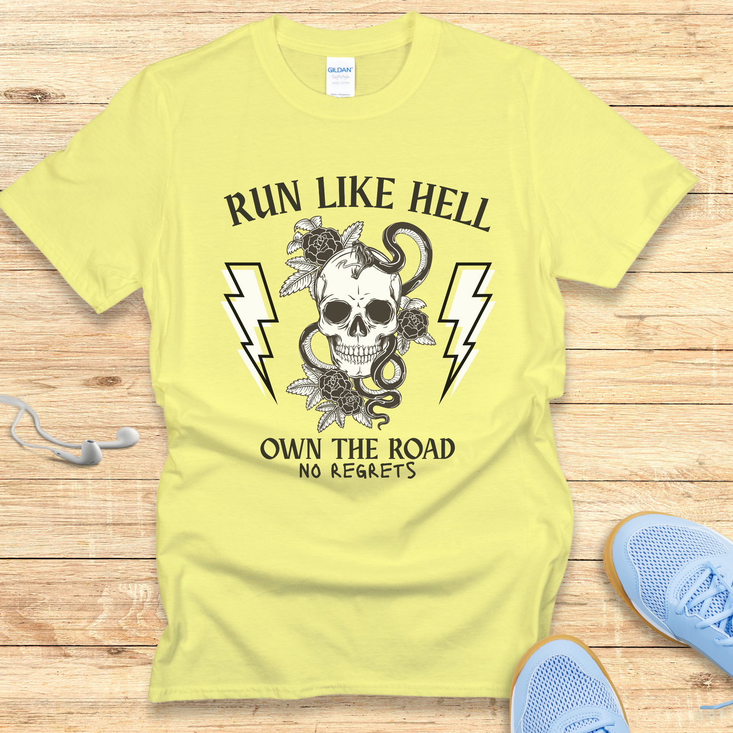 Running Shirt for Women Empowering TShirt Own The Road