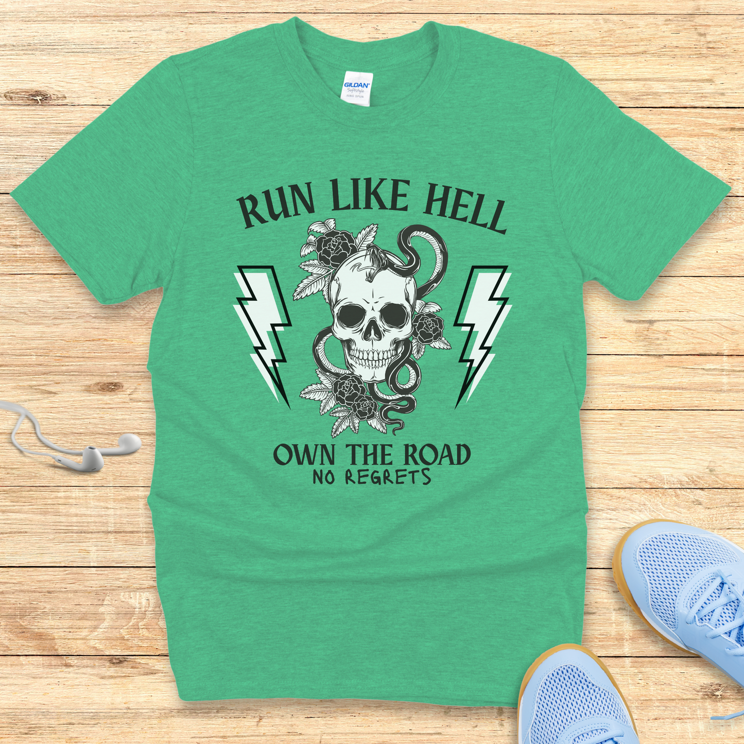 Running Shirt for Women Empowering TShirt Own The Road
