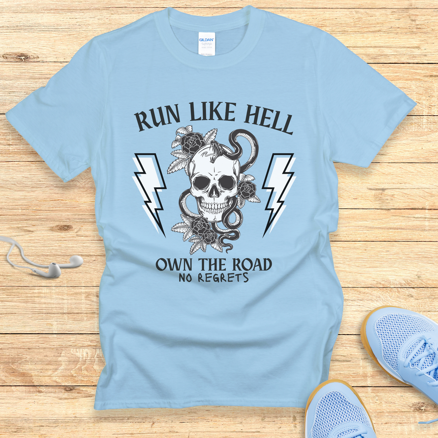 Running Shirt for Women Empowering TShirt Own The Road
