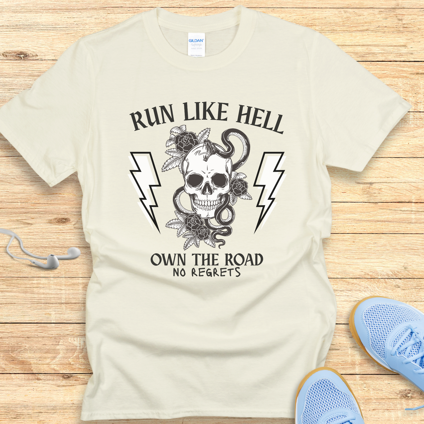 Running Shirt for Women Empowering TShirt Own The Road