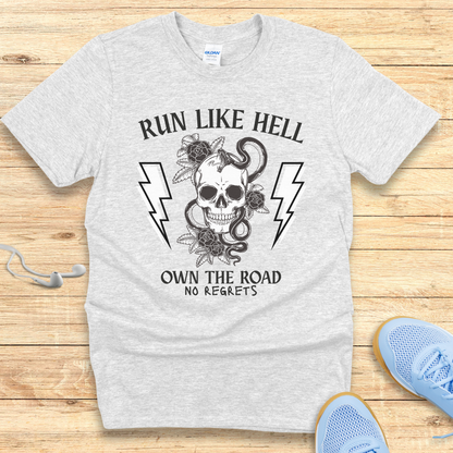 Running Shirt for Women Empowering TShirt Own The Road
