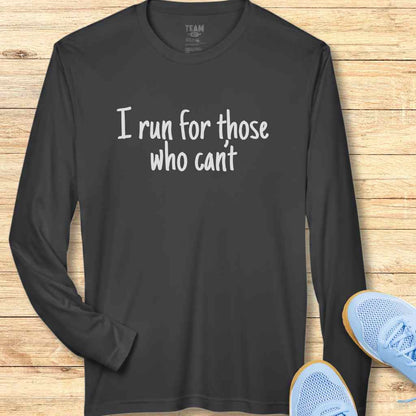 Those Who Can't Moisture-Wicking & Lightweight Performance Running Shirt