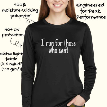 Those Who Can't Moisture-Wicking & Lightweight Performance Running Shirt