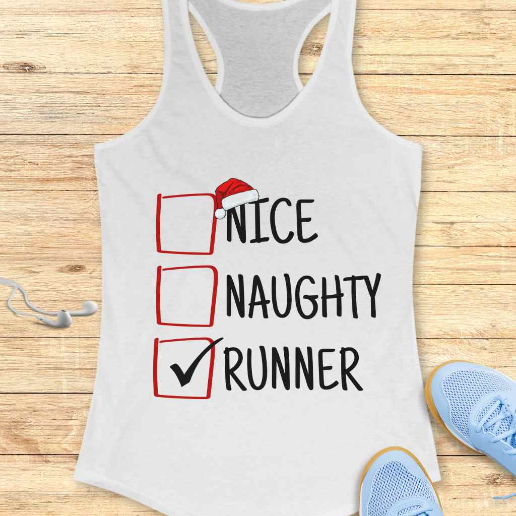 Santa's Naughty List Tank Top