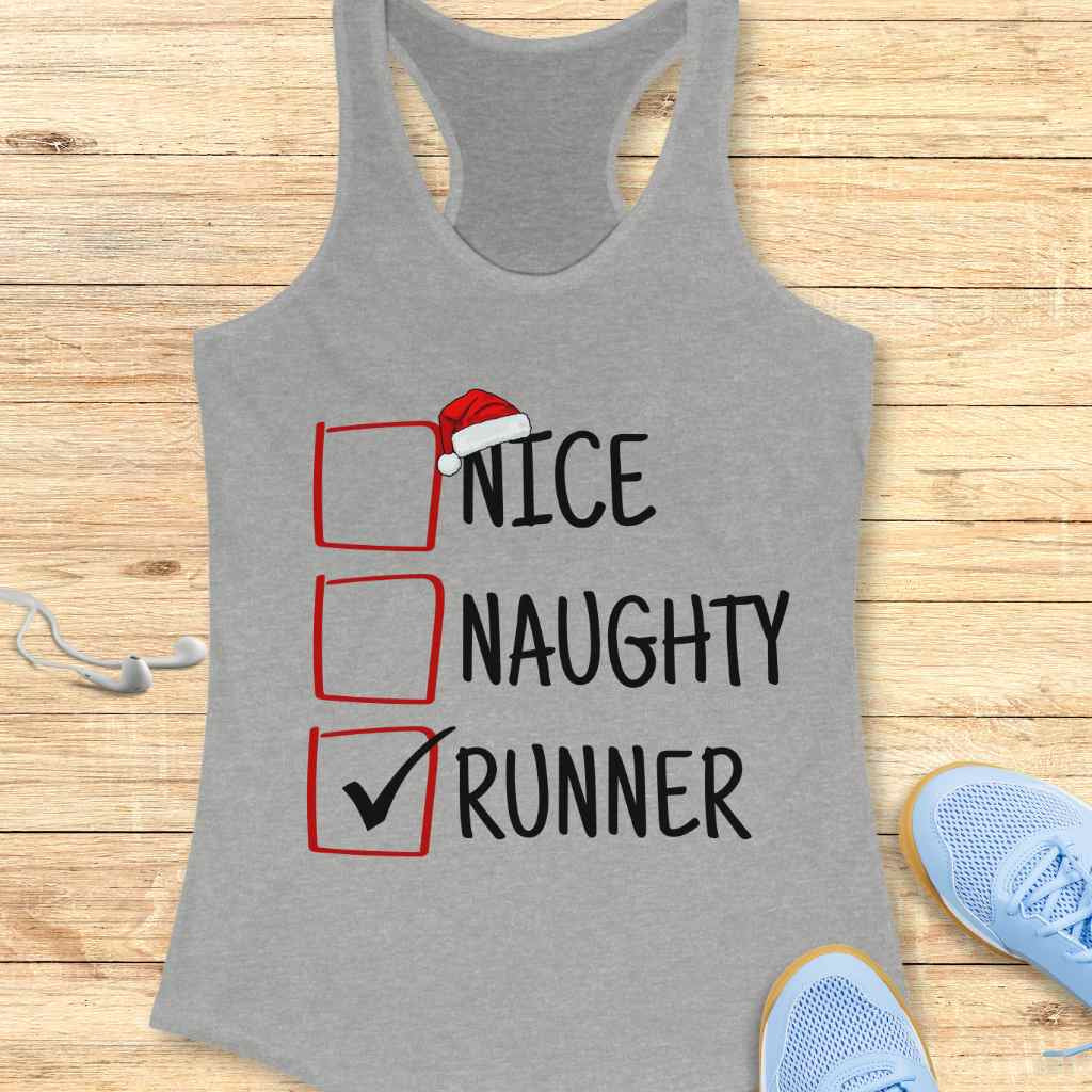 Santa's Naughty List Tank Top
