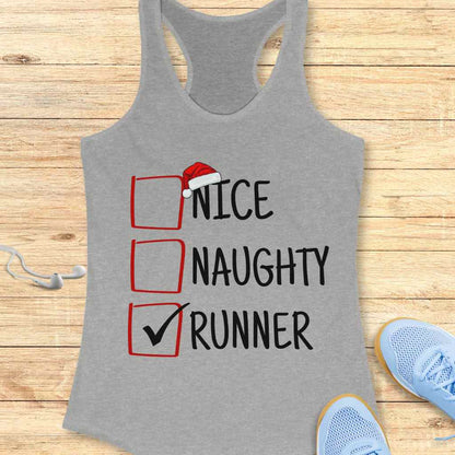 Santa's Naughty List Tank Top