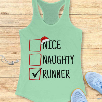 Santa's Naughty List Tank Top