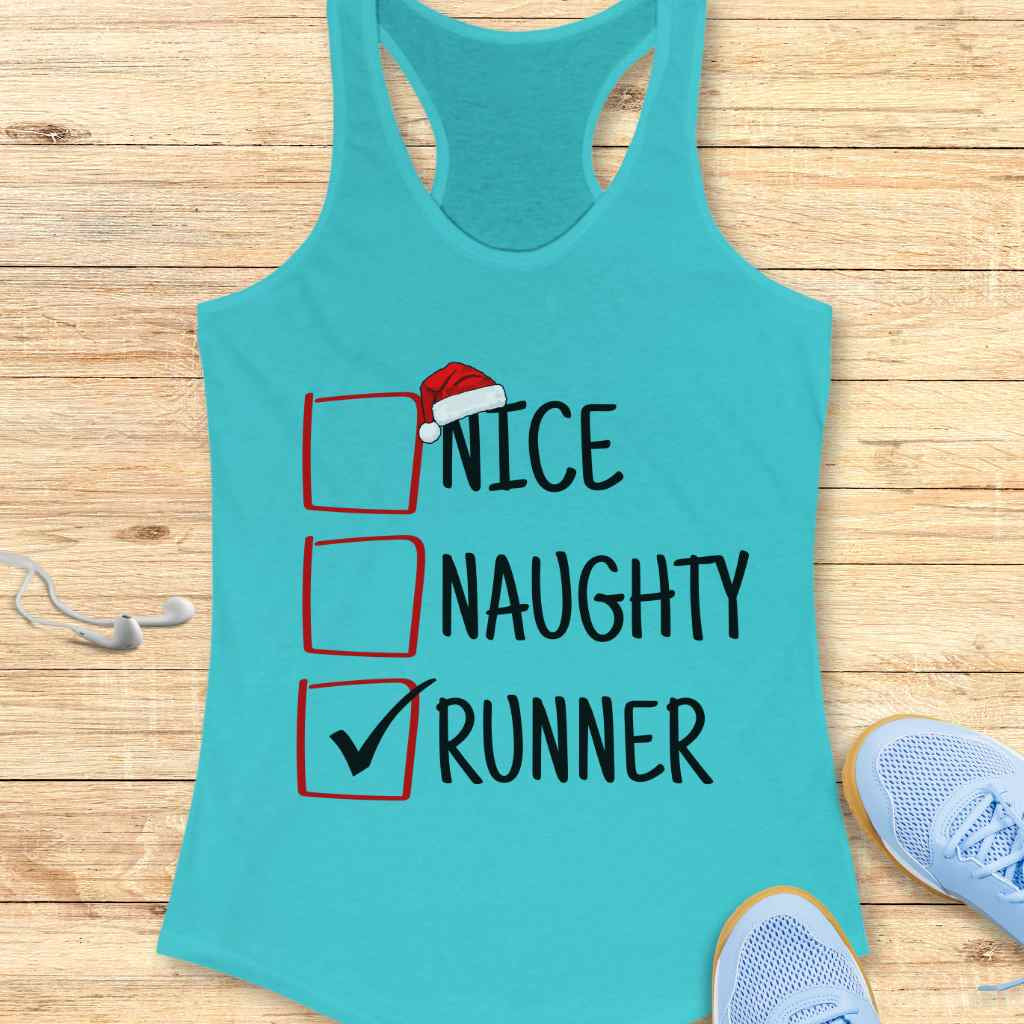 Santa's Naughty List Tank Top