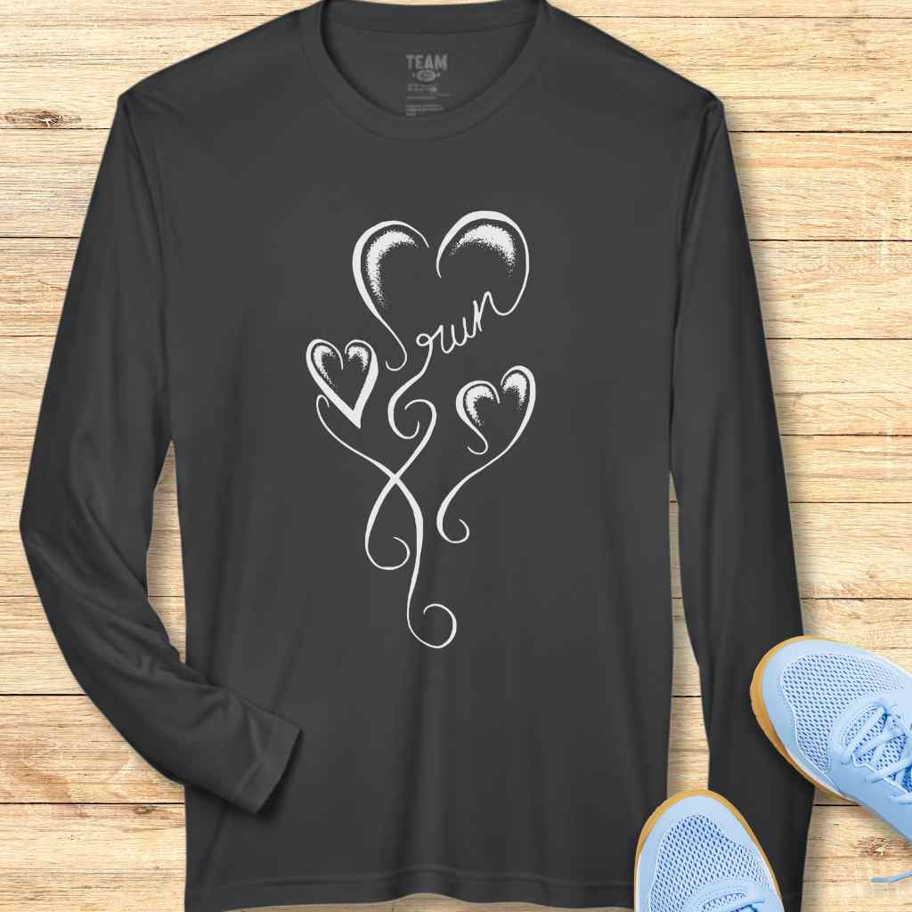 Swirl Run Moisture-Wicking & Lightweight Performance Running Shirt