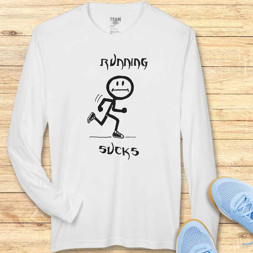 Running Sucks Moisture-Wicking & Lightweight Performance Running Shirt