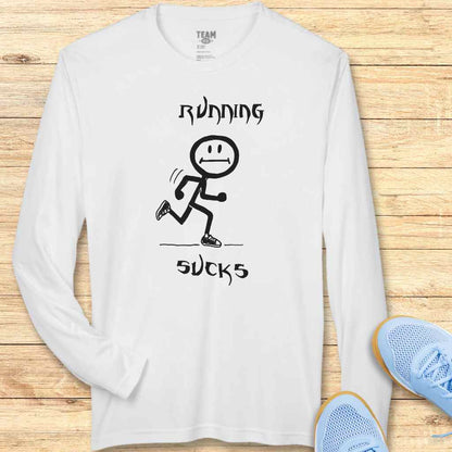 Running Sucks Moisture-Wicking & Lightweight Performance Running Shirt