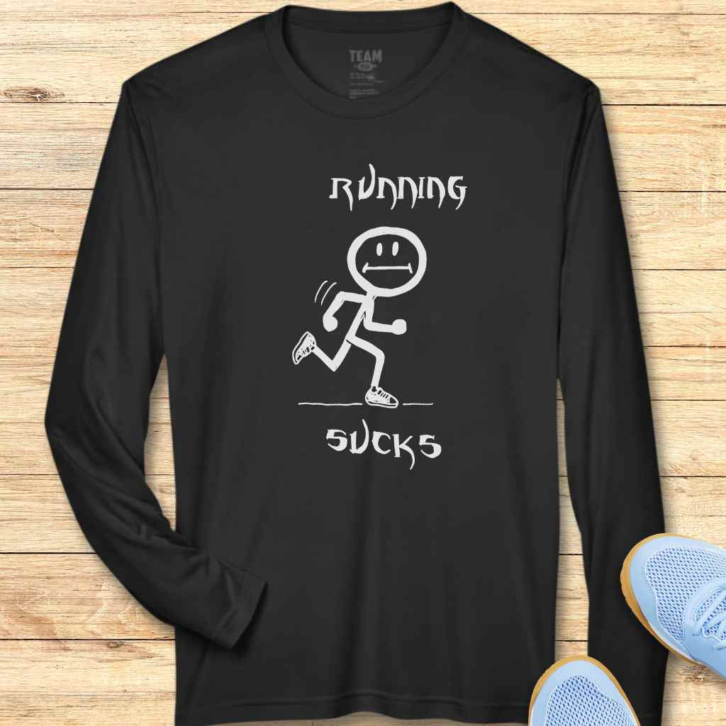 Running Sucks Moisture-Wicking & Lightweight Performance Running Shirt