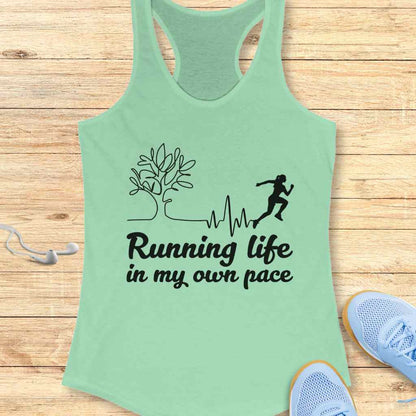 Running Life Tank Top