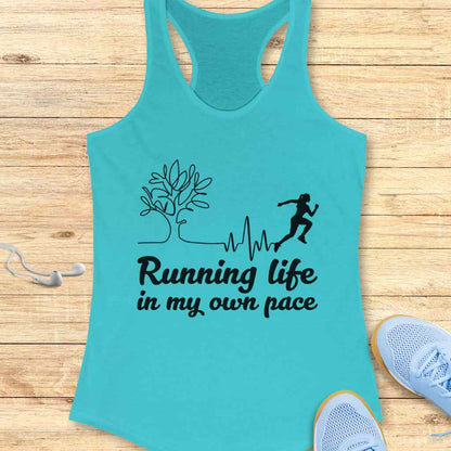 Running Life Tank Top