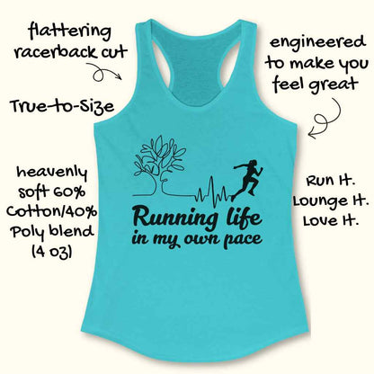 Running Life Tank Top