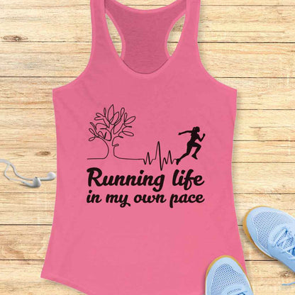 Running Life Tank Top