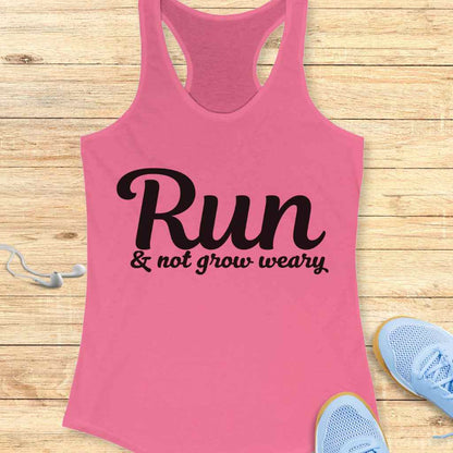 Not Grow Weary Tank Top