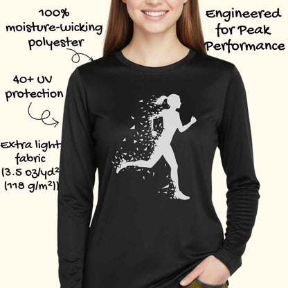 Shattering Limits Moisture-Wicking & Lightweight Performance Running Shirt
