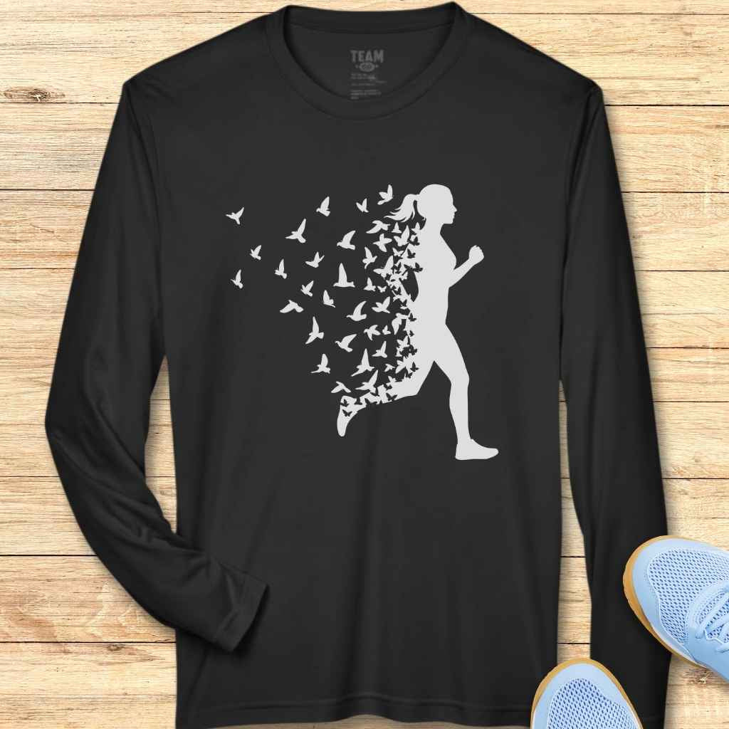 Run Free Moisture-Wicking & Lightweight Performance Running Shirt