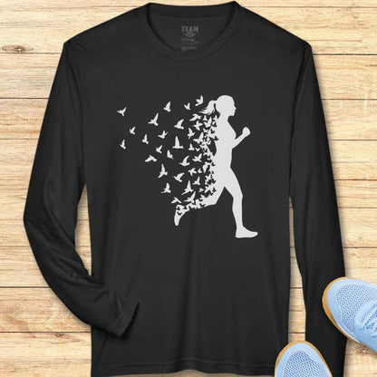 Run Free Moisture-Wicking & Lightweight Performance Running Shirt