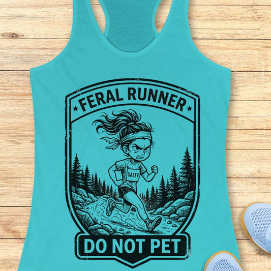 Feral Runner Badge Tank Top