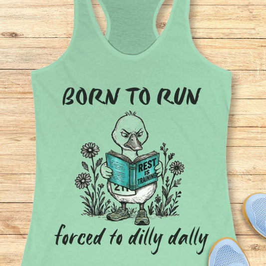 Born To Run Tank Top