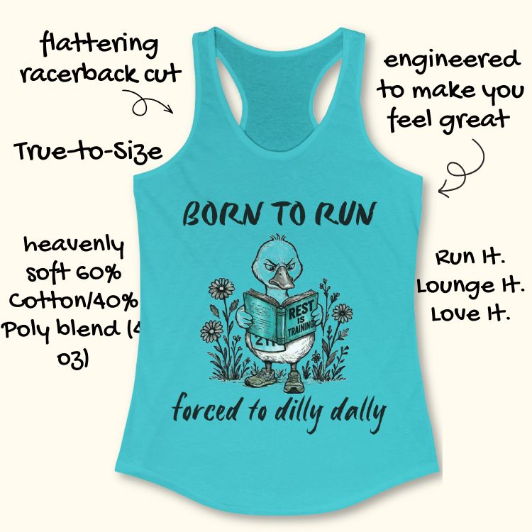 Born To Run Tank Top