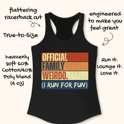 Family Weirdo Tank Top