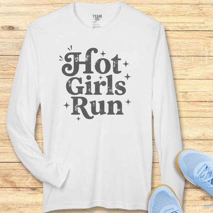Hot Girls Run Moisture-Wicking & Lightweight Performance Running Shirt