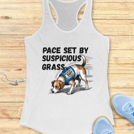Suspicious Grass Tank Top