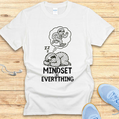Empowering Running Shirt Women Runners T-Shirt Mindset is Everything