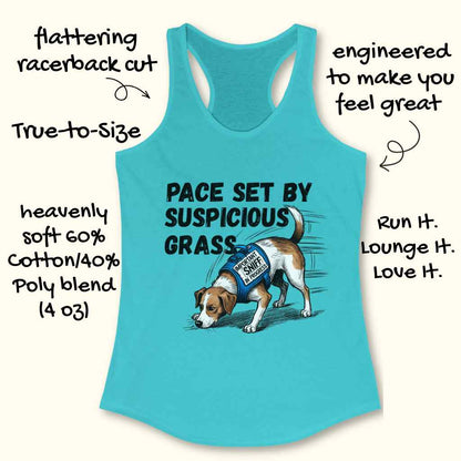 Suspicious Grass Tank Top