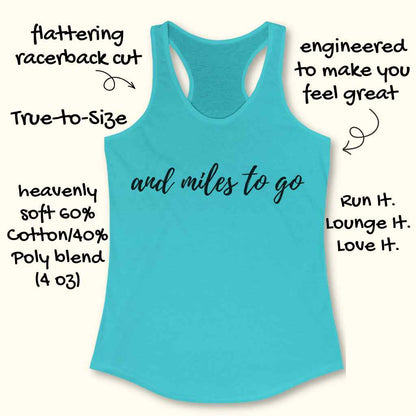 Miles to Go Tank Top