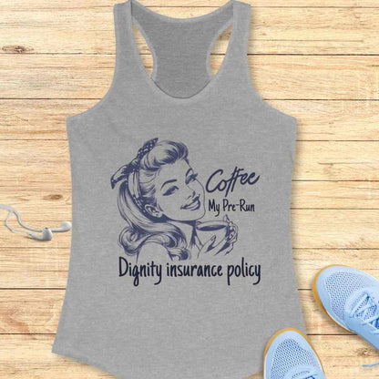Coffee Insurance Tank Top