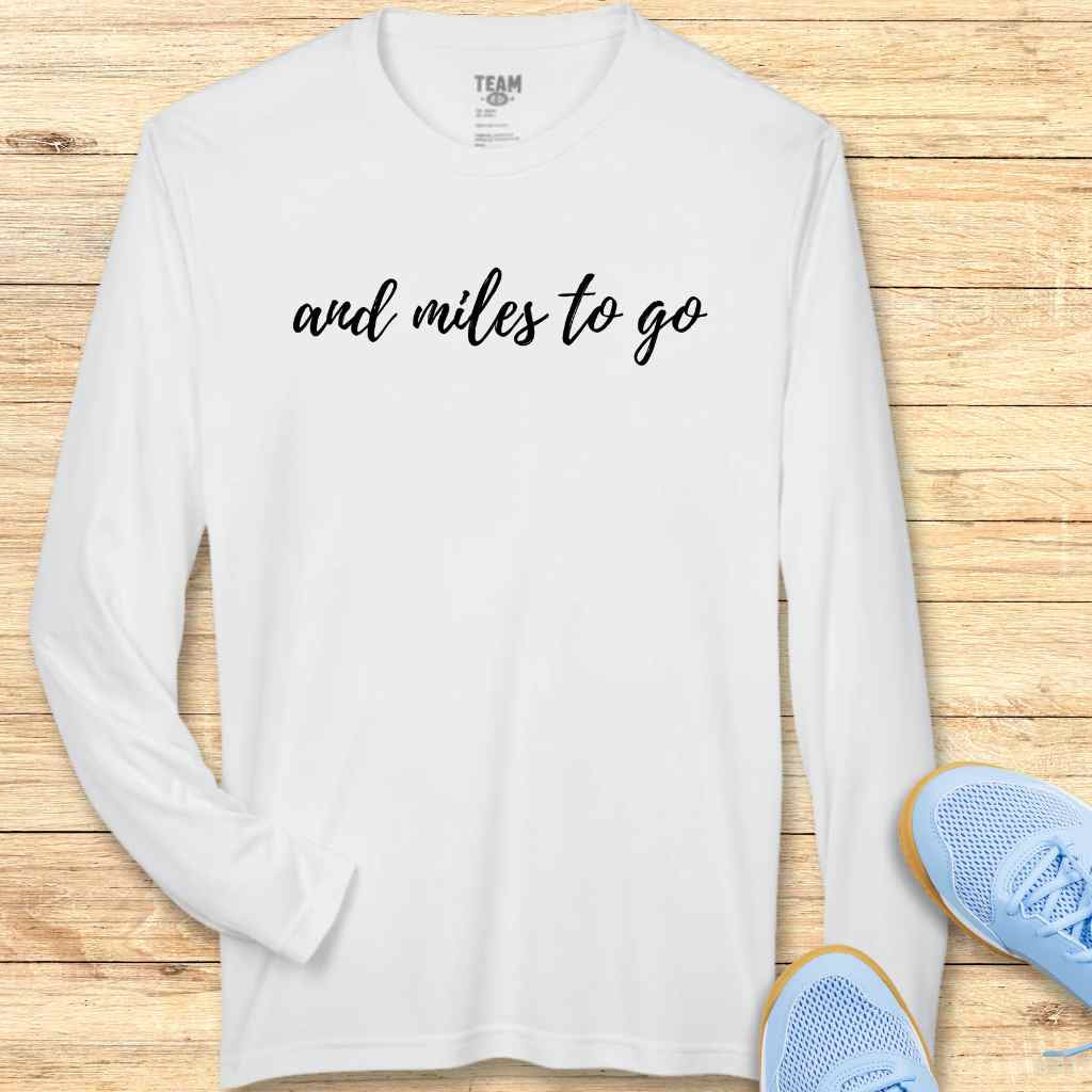Miles to Go Moisture-Wicking & Lightweight Performance Running Shirt