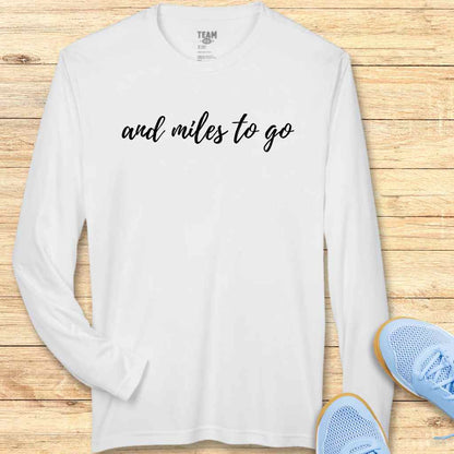 Miles to Go Moisture-Wicking & Lightweight Performance Running Shirt