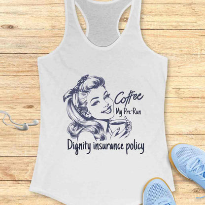 Coffee Insurance Tank Top
