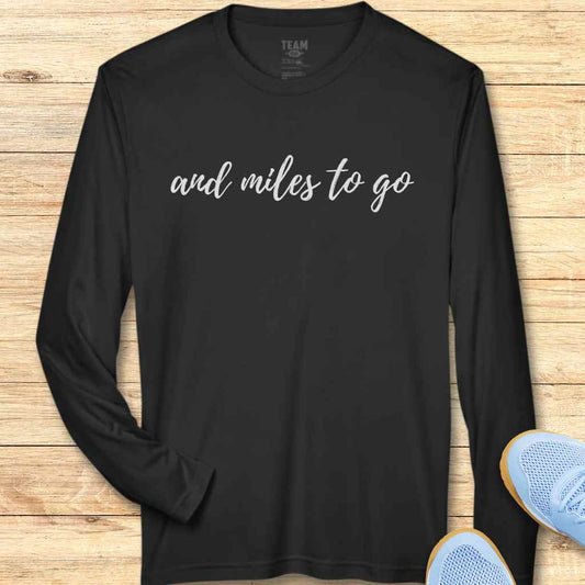 Miles to Go Moisture-Wicking & Lightweight Performance Running Shirt