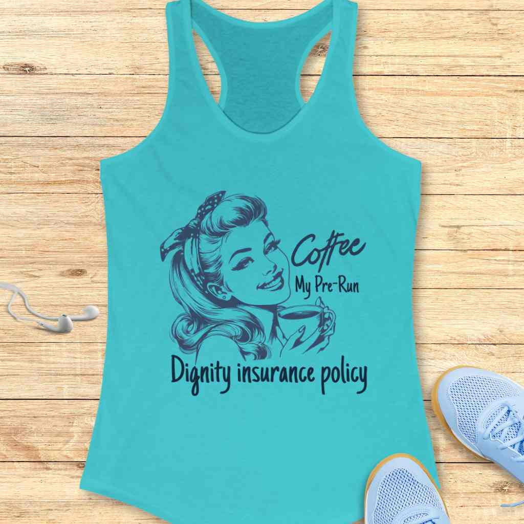 Coffee Insurance Tank Top