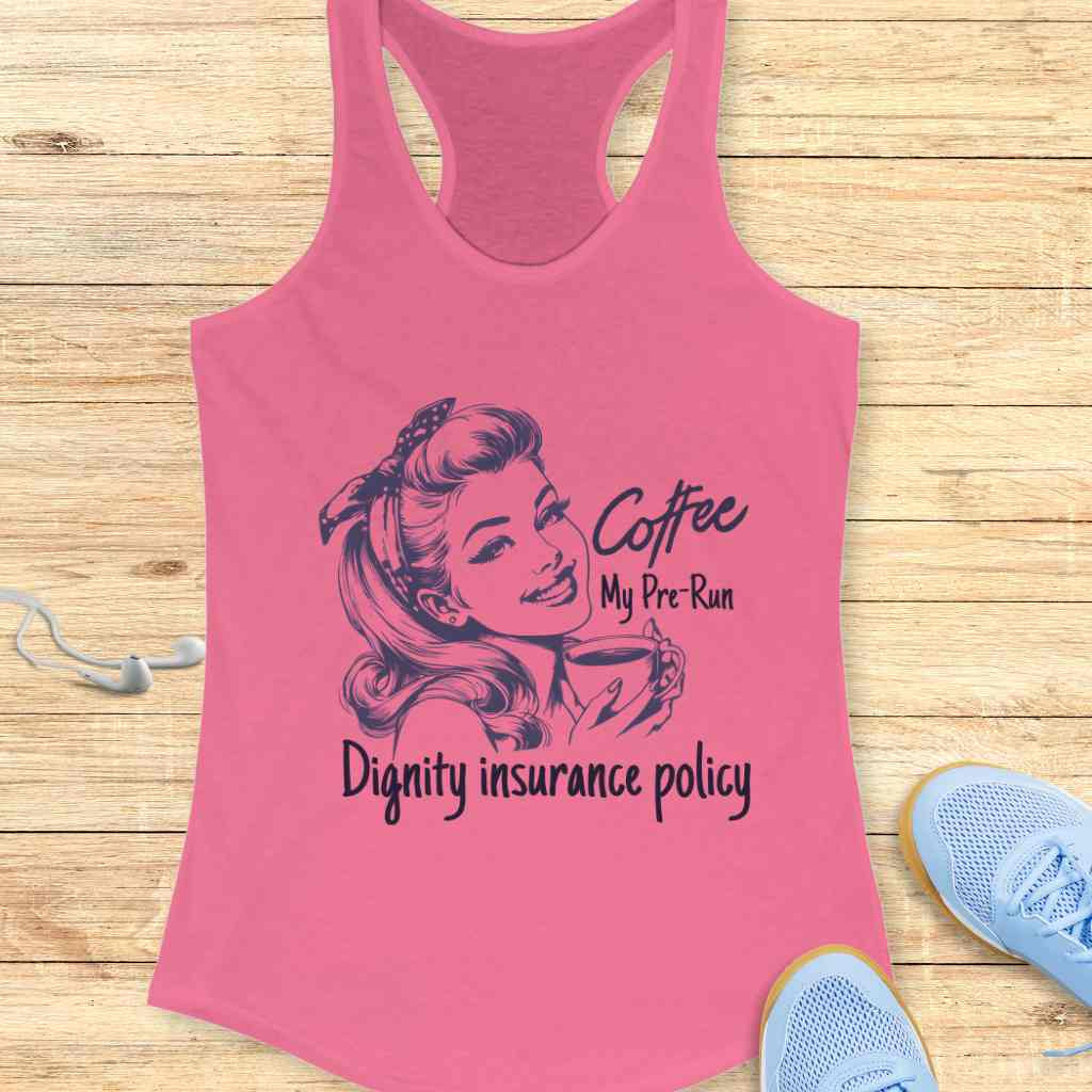 Coffee Insurance Tank Top