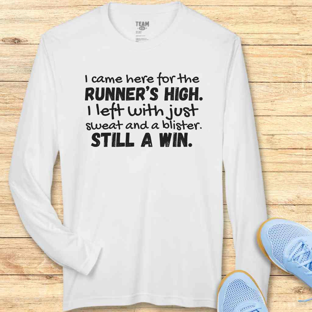 Still A Win Moisture-Wicking & Lightweight Performance Running Shirt