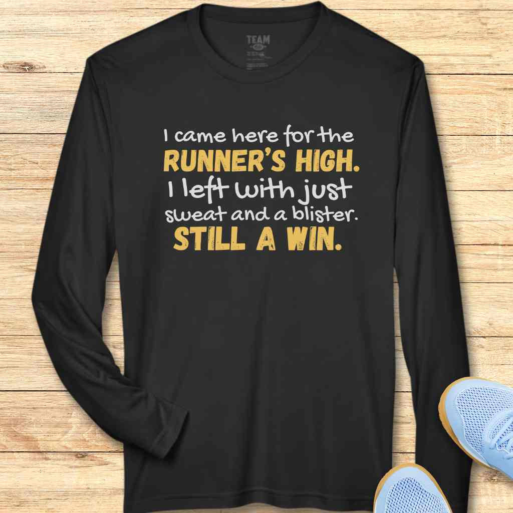 Still A Win Moisture-Wicking & Lightweight Performance Running Shirt