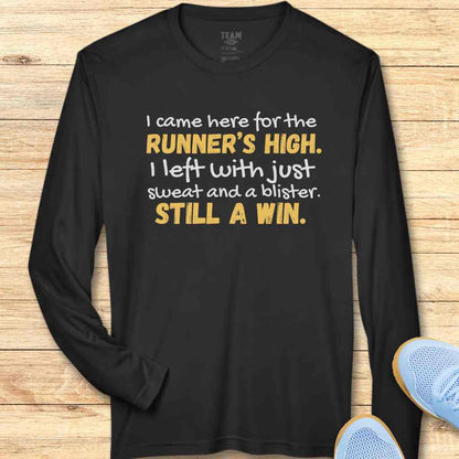 Still A Win Moisture-Wicking & Lightweight Performance Running Shirt
