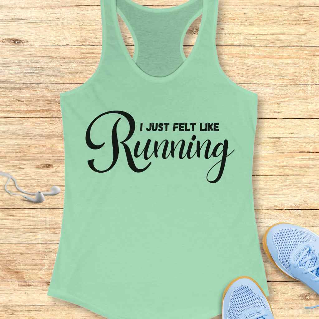 Felt Like Running Tank Top