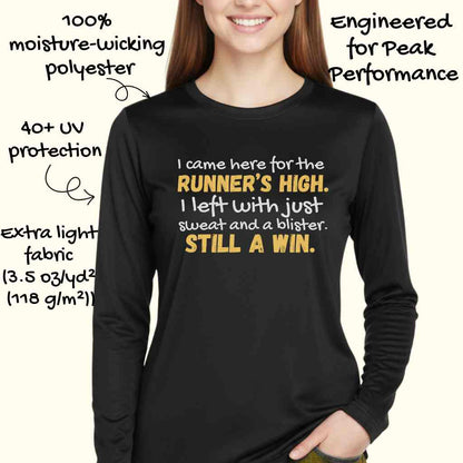 Still A Win Moisture-Wicking & Lightweight Performance Running Shirt