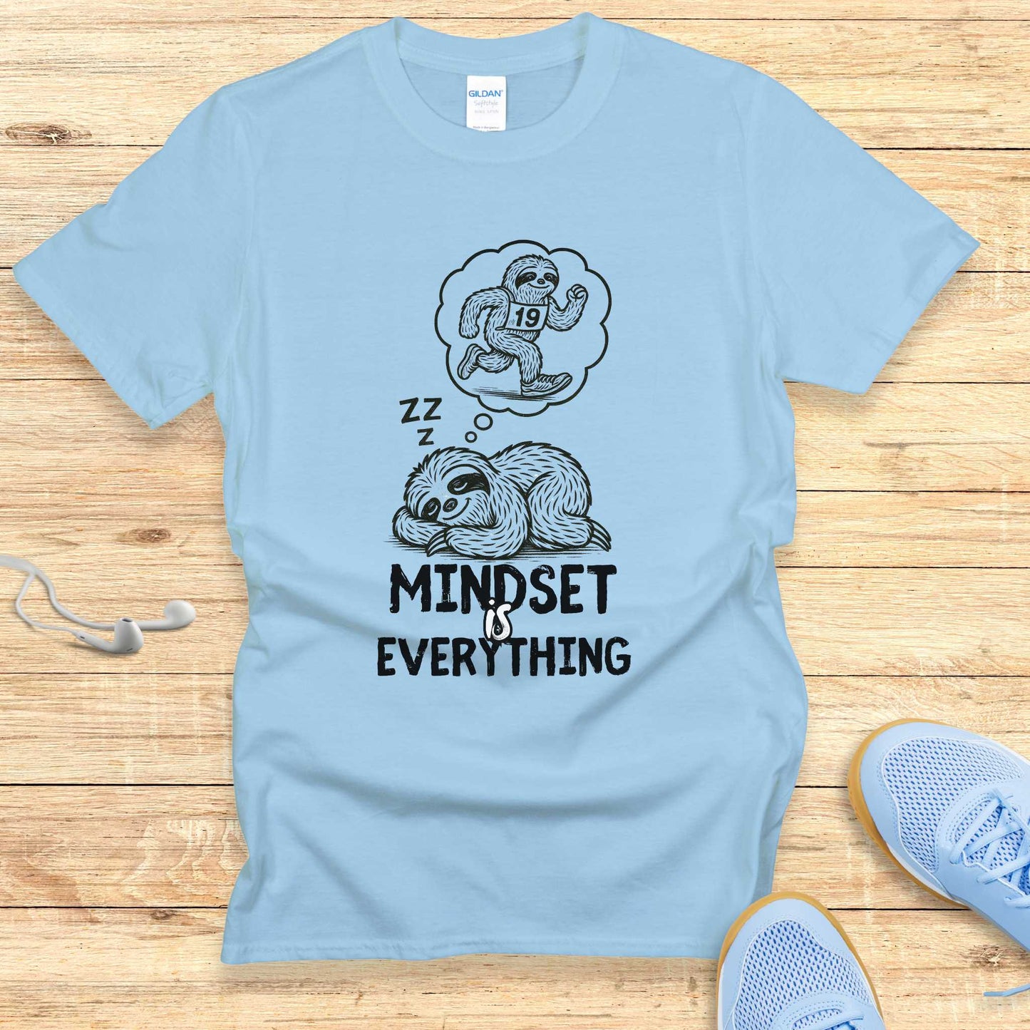 Empowering Running Shirt Women Runners T-Shirt Mindset is Everything