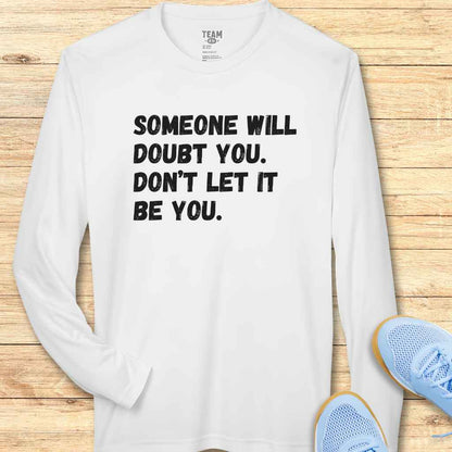 No Doubts Moisture-Wicking & Lightweight Performance Running Shirt