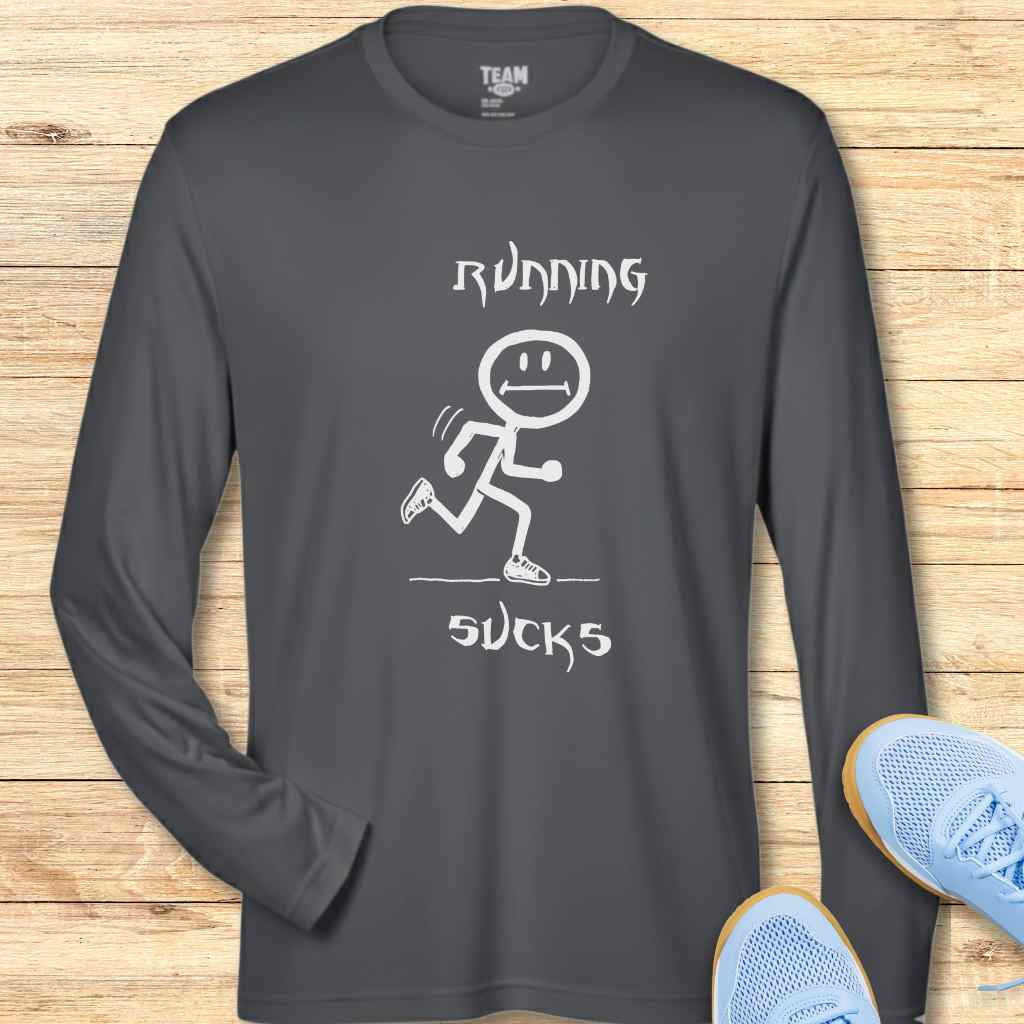 Running Sucks Moisture-Wicking & Lightweight Performance Running Shirt