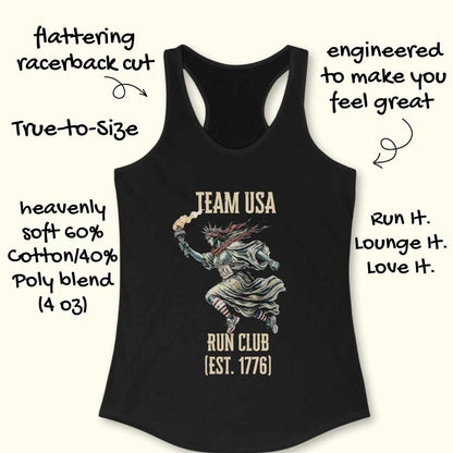 Team USA Run Club Tank Top