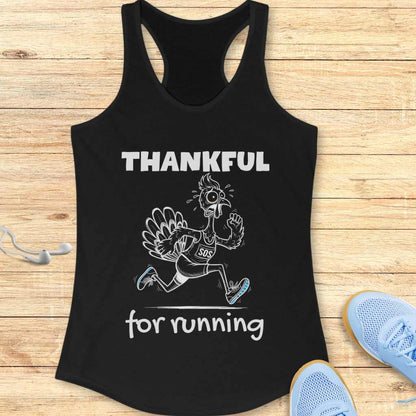 Thankful For Running Tank Top